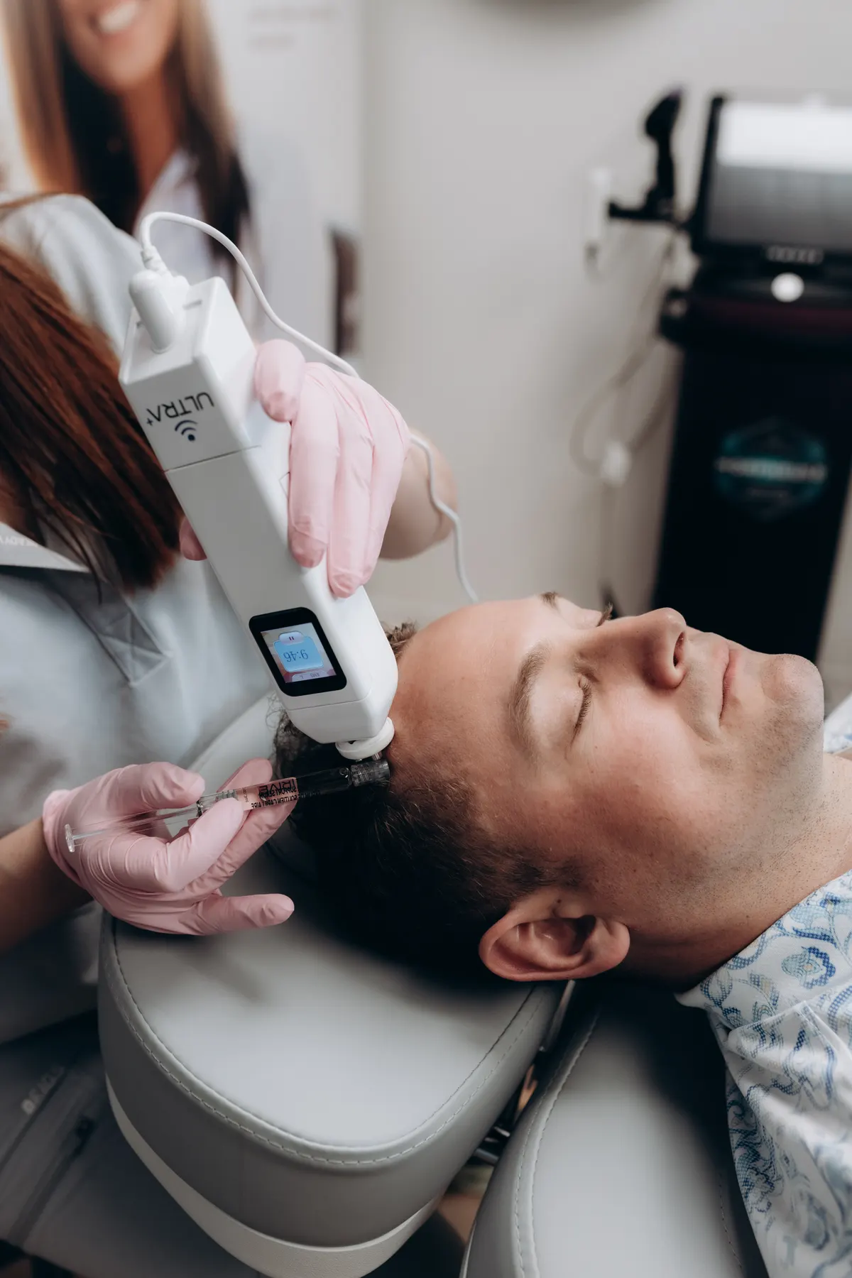 Derive exosome hair restoration treatment at IB Therapy